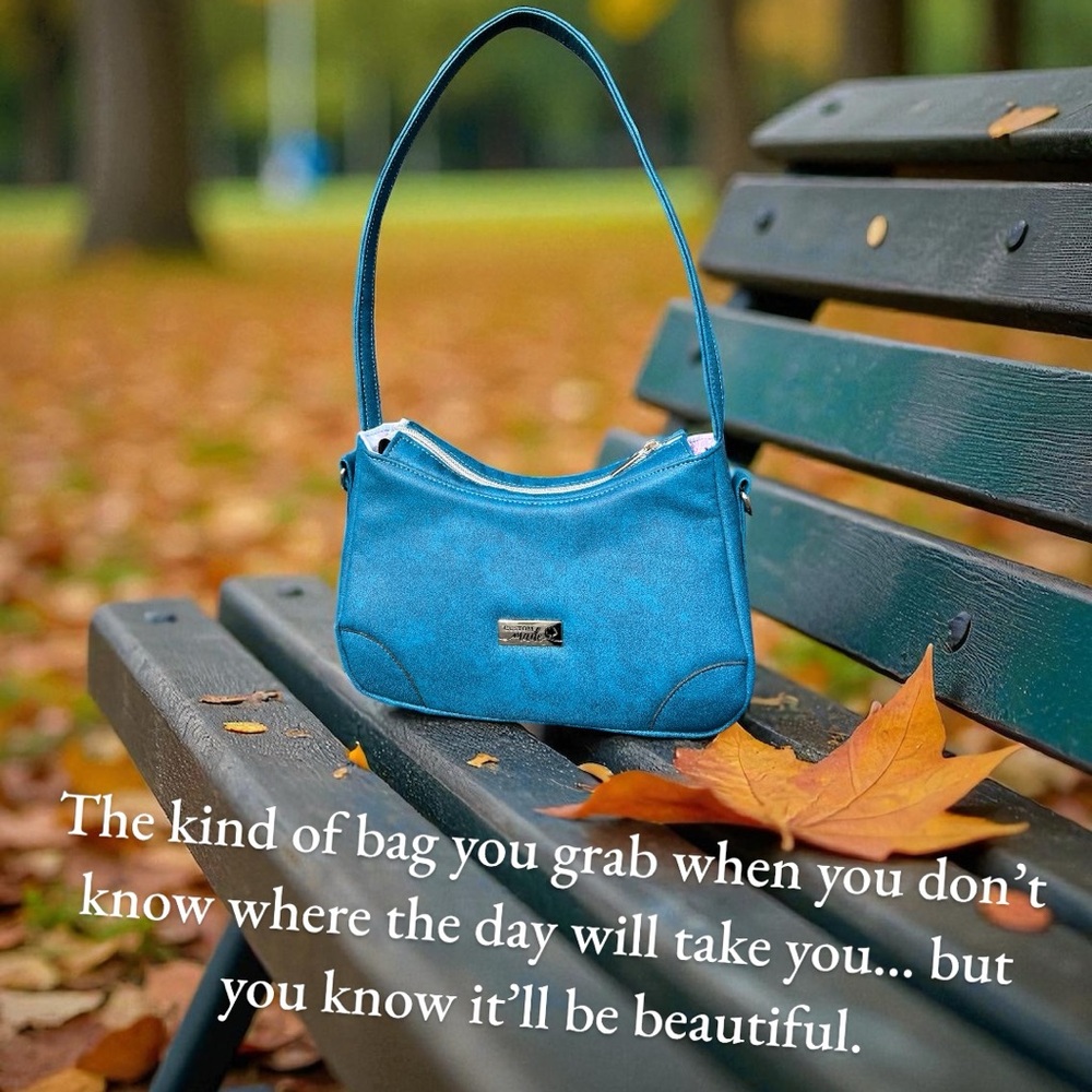 Wedgewood Blue Shoulder Bag